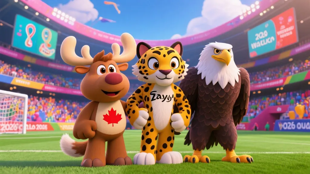 揭秘2026世界杯吉祥物：Maple、Zayu与Clutch背后的文化密码与狂欢寓意